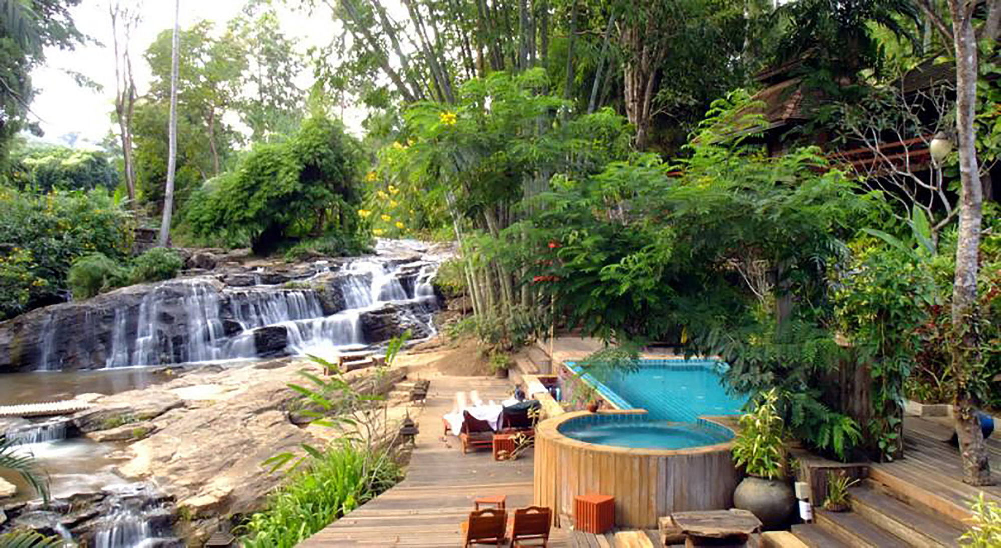 Sukantara Cascade Resort And Spa Mae Rim Esterno foto